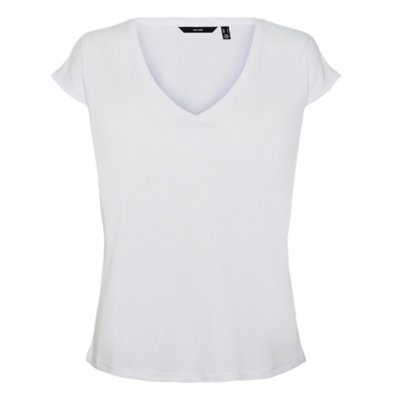 | VERO MODA Manches V-Netee BLACKSTORE À Femme Vmfilli Tee-shirt Courtes