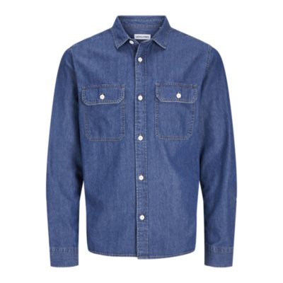 Chemise Jawbone Tackle Co. Homme Taille M – Gris, Manches Longues, Jersey Polyester – Occasion Parfait état