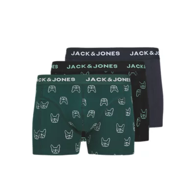 JACK & JONES Caleçon Boxer Homme - Confort Et Élasticité Optimale