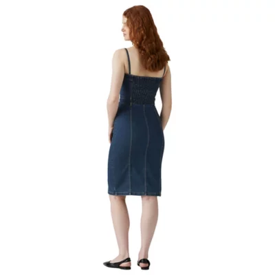 Robe Femme Denim Bustier Bleu LEVIS BLACKSTORE