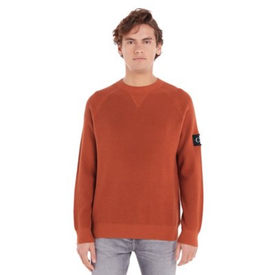 Pull rouge calvin discount klein