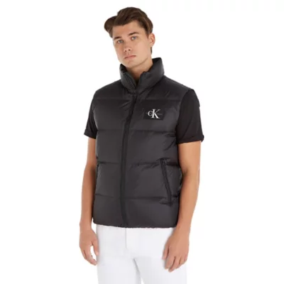 Doudoune Sans Manche Homme Essentials Down CALVIN KLEIN BLACKSTORE