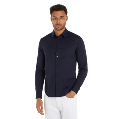 Chemise À Manches Longues Homme Slim Stretch Shirt CALVIN KLEIN