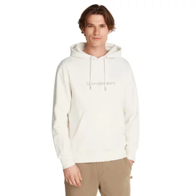 [ ]★Men's Chenille Monologo Brushed Sweatshir Buy Calvin Klein Jeans Chenille Monologo Zip Through