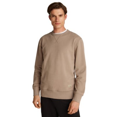 Sweatshirt homme Woven Label Multicolore 327115  CALVIN KLEIN