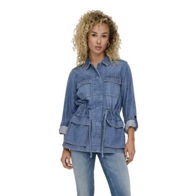 Veste Femme Saint + Sofia – UK 8, Bleu, Coton Bio – Occasion Impeccable