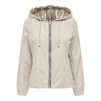 Veste Coupe-vent Légère REI Pour Femme, Grise, En Nylon Ripstop Avec Capuche Et Fermeture éclair - Taille S