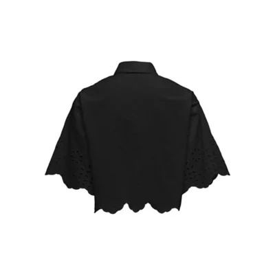 Chemise Satyricon - Noir - Manches Courtes - 100% Coton - Taille M - Neuf Sans étiquettes