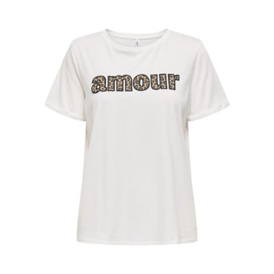 Tee-shirt à manches courtes femme Line L Multicolore 359250  ONLY