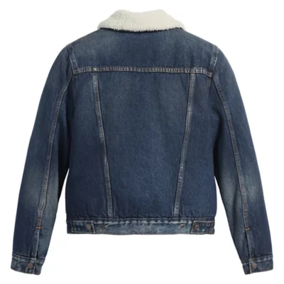 Veste En Jean Femme Original Sherpa Trucker LEVIS BLACKSTORE