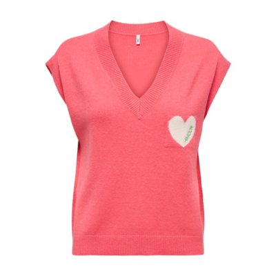 Tee-shirt à manches courtes femme Ibi Life Multicolore 3654000 ONLY