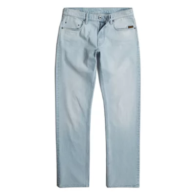 G-STAR Jean Mosa Straight Homme - Coupe Droite Jambe Étroite - Denim Stretch Confortable