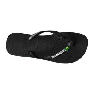 Tongs Homme Brasil Logo HAVAIANAS BLACKSTORE