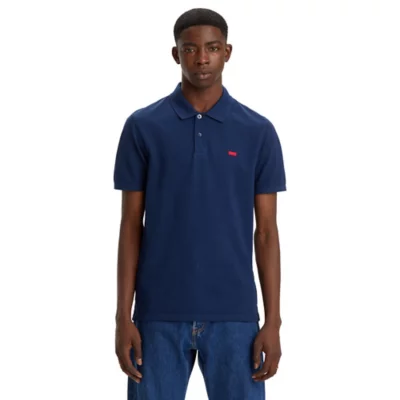 Polo À Manches Courtes Homme Slim Housemark Polo 0003 Naval Acad