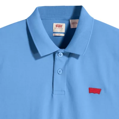 Polo À Manches Courtes Homme Slim Housemark Bleu indigo LEVIS