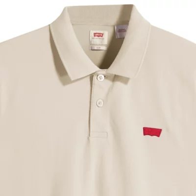 Polo À Manches Courtes Homme Slim Housemark Beige LEVIS BLACKSTORE