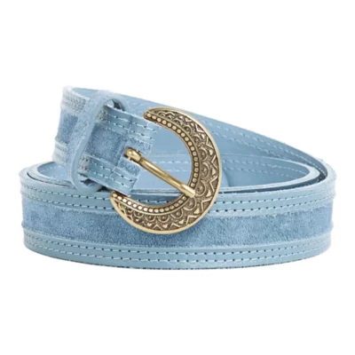 Boucle De Ceinture Western – Bronco Et étoile – Métal – Occasion