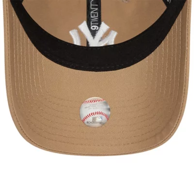 Casquette New Era 9TWENTY New York Yankees - Beige Clair - Taille Unique - Neuf Avec étiquettes