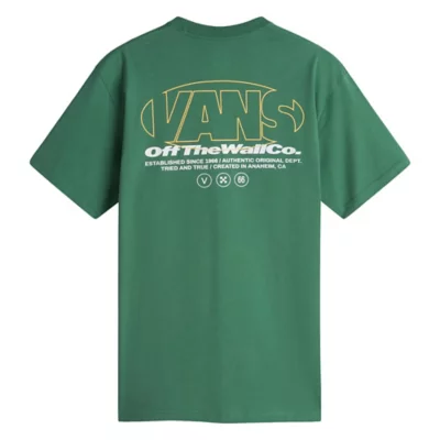 Vans Classic T Shirt Vans Homme Verte Tee-shirt À Manches Courtes