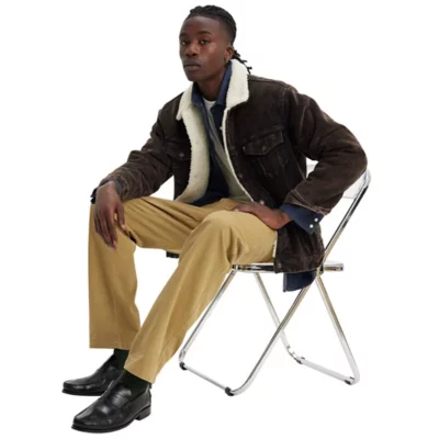 Vêtement Homme Casual Pantalon Chino Levi's XX Authentic Straight - 100% Coton - Coupe Droite - Pour Homme Pantalon Décontracté