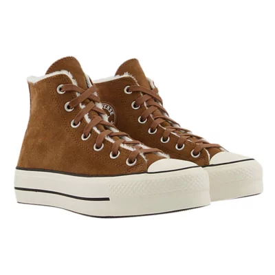 Chaussures En Toile Femme Chuck Taylor All Star Lift Hi Clove