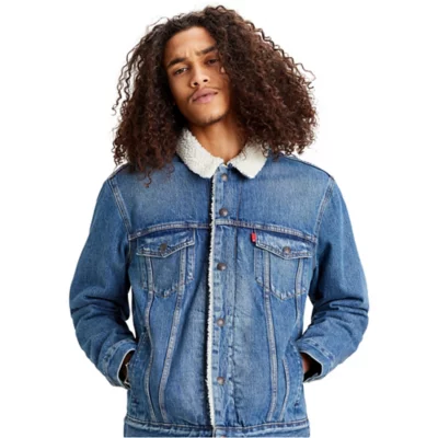 Denim Jacket Men Tenue Veste En Jean Blanche Jeans Levis Veste