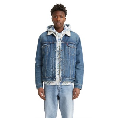 Vestes en Jean Homme, Vestes Sherpa Homme