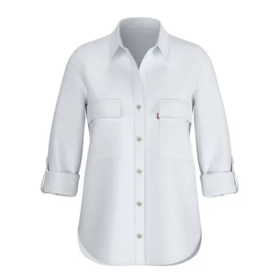 Chemise À Manches Longues Femme Doreen Utility Blanc LEVIS