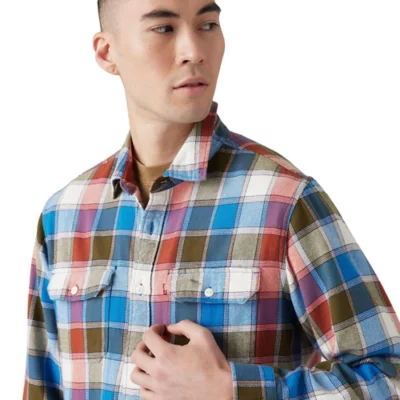 JACK AND JONES Chemise à Manches Longues Union Homme Orange