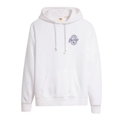 Sweatshirt À Capuche Homme Original Housemark Blanc LEVIS BLACKSTORE