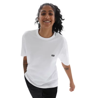 Vans Outlet Veste Vans Femme Blanche Tee-shirt À Manches Courtes