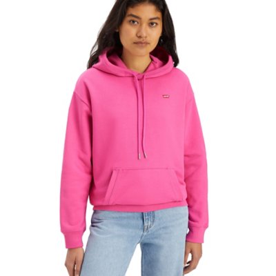 Sweatshirt A Capuche Femme Standard Rose Violet LEVIS BLACKSTORE