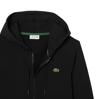 Noir Veste Lacoste Grise Capuche Lacoste Veste Zippée Capuche A