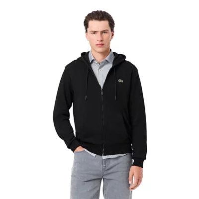 Sweat zippé à capuche homme CYRIL - PEAK MOUNTAIN - Noir Noir - Kiabi