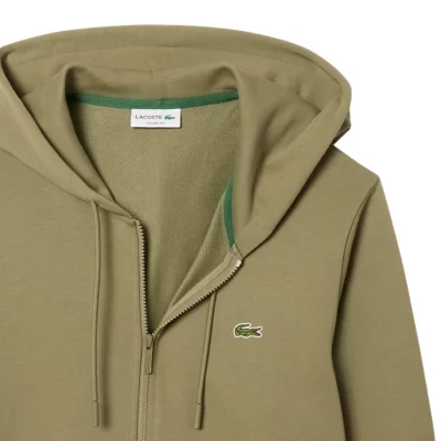 Lacoste Vert Lacoste Sweat Capuche Homme Lacoste Sweat A Col ZippÃ