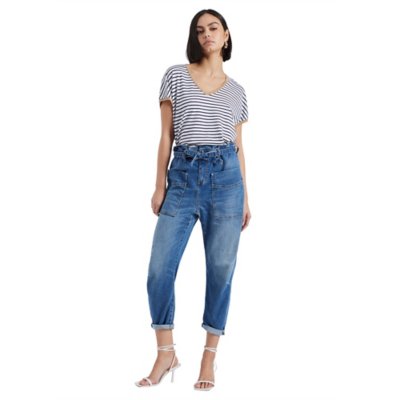 Jean Femme Denim Paperbag PLEASE BLACKSTORE