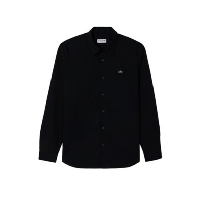 Chemise lacoste noir online homme