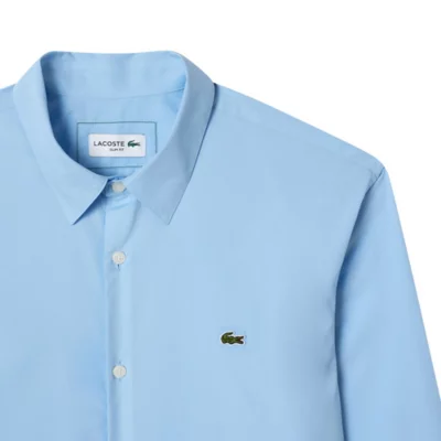 Chemise À Manches Longues Homme Men'S Woven Bleu LACOSTE BLACKSTORE