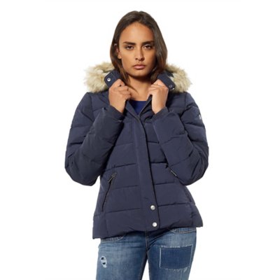 Veste doudoune femme sale