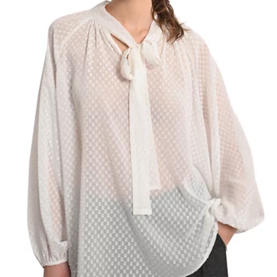 Col Henley - Chemisiers Et Blouses Femme / Hauts, T-shirts