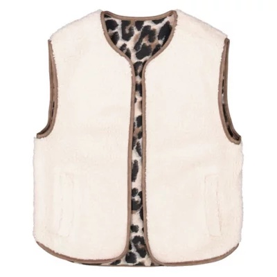 Veste Polaire Sans Manche Femme En Polyester Blanc GARCIA BLACKSTORE