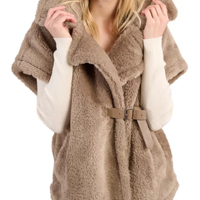 Blouson Sans Manche Femme Effet Fourrure MOLLY BRACKEN BLACKSTORE