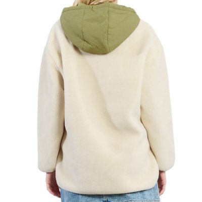 Veste à capuche femme Parka bi-matière Multicolore HAL45DH LILI SIDONIO