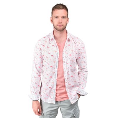 Chemise A Manches Longues Homme Flamas LE TEMPS DES CERISES BLACKSTORE