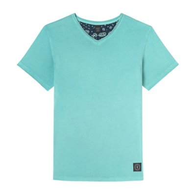 Tee-shirt à manches courtes homme en coton Multicolore HGRIBS  LE TEMPS DES CERISES