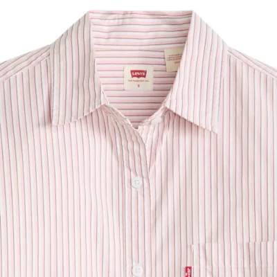 Chemise Habillée Fille Truly Me Manches Longues - Couleur Prune/rose/blanc, Taille 12, Neuve Avec étiquette