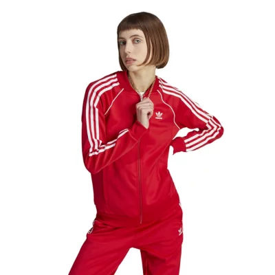 Veste Femme Adicolor Classics SST Rouge ADIDAS BLACKSTORE