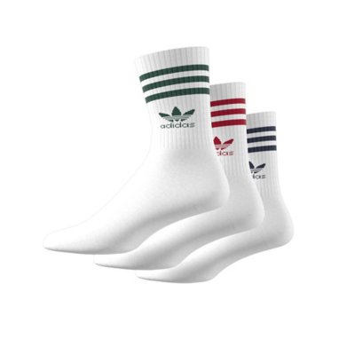 ADIDAS Chaussettes hautes Crew blanc / ASSE / bouteille