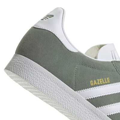 adidas gazelle silver green womens Adidas Gazelle grise | Baskets city chic main image 0