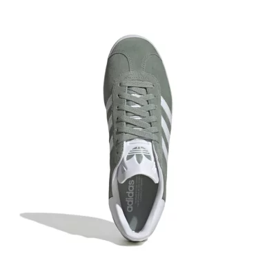 adidas gazelle silver green womens Adidas Mens Gazelle Shoes  Extra Butter